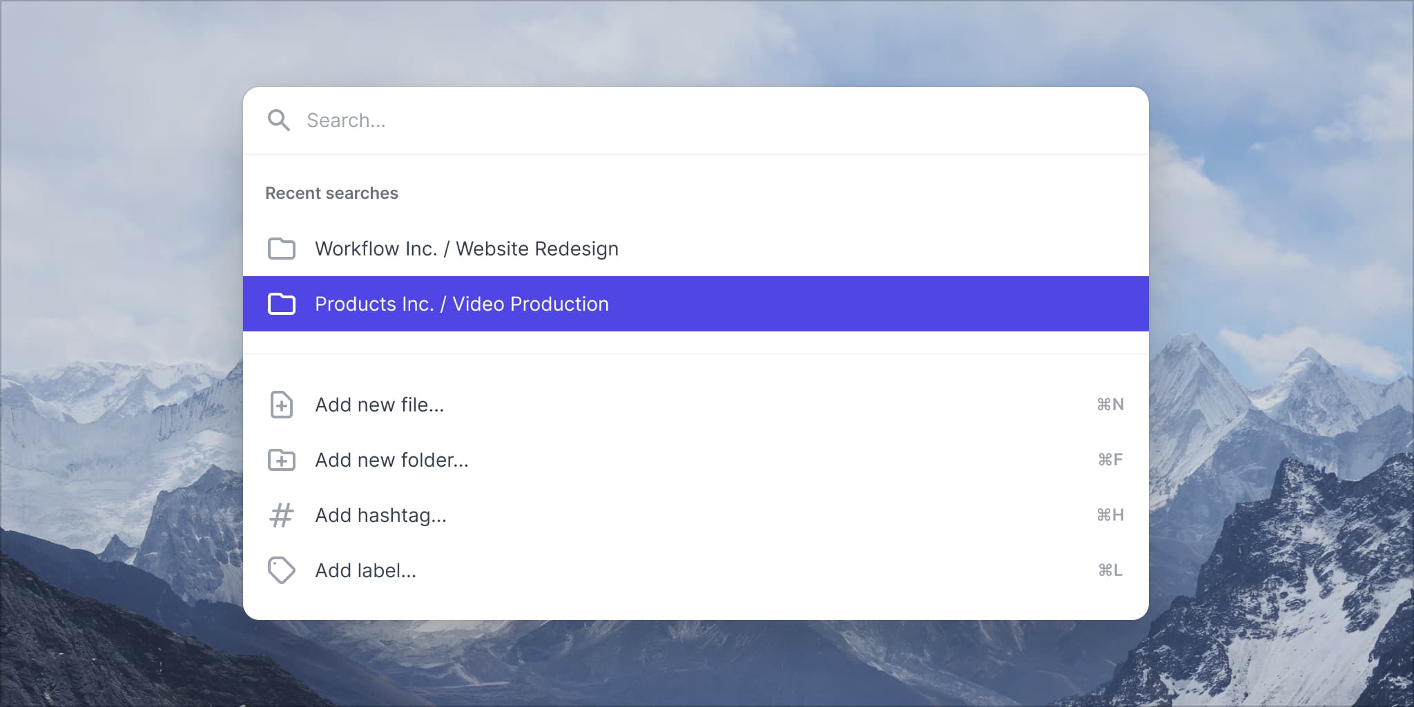 来自 Tailwind UI 的命令调色板