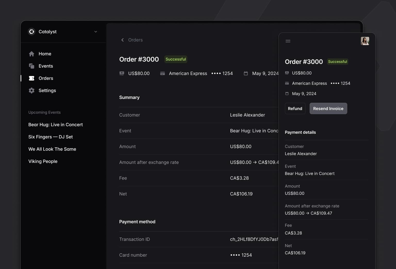 侧边栏布局暗模式